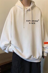 纯棉连帽卫衣男大码运动帽衫宽松薄WY2244-P35 加绒款-P40图片