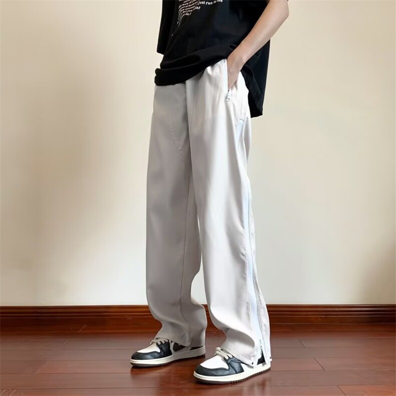 慵懒潮原宿潮流男西裤休闲纯色文艺K108P42,男装休闲裤,星座1116-2