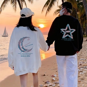 网络图现货 潮牌新款不一样的情侣装卫衣春秋高级感外套JE004-P32图片