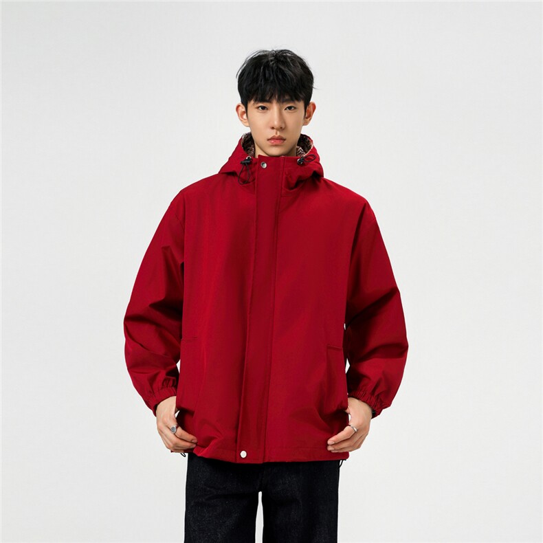 可二开小香风拼接面料大码M-5XL夹克100%聚酯纤维JK78079P75控118,男装夹克,星座226-1