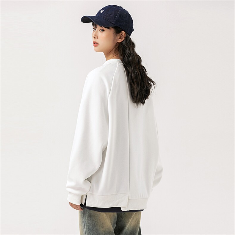 2026春季新款男装日系潮牌宽松纯色卫衣开衫休闲外套WY570-F83,女装短外套,电商A101（原外27）