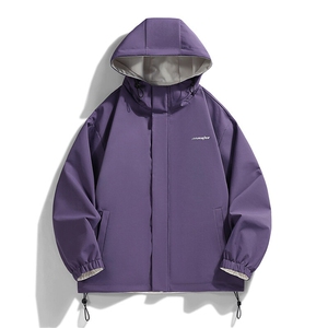 秋季户外夹克男双面穿冲锋衣外套DSA157B-JK7902-P70图片