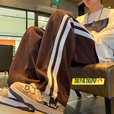 现货重磅欧棉绒休闲裤！NB820P55加绒P60控78，男装休闲裤，电商C303
