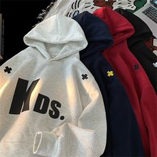 面底同色华棉小标刺绣立体印花卫衣WY007特P48M-3XL，男装卫衣，电商B325