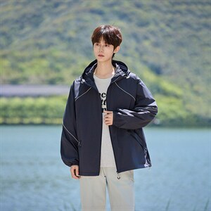 UPF50+有报告 凉感轻薄透气宽松大码潮流防晒服 DQC658-P48图片