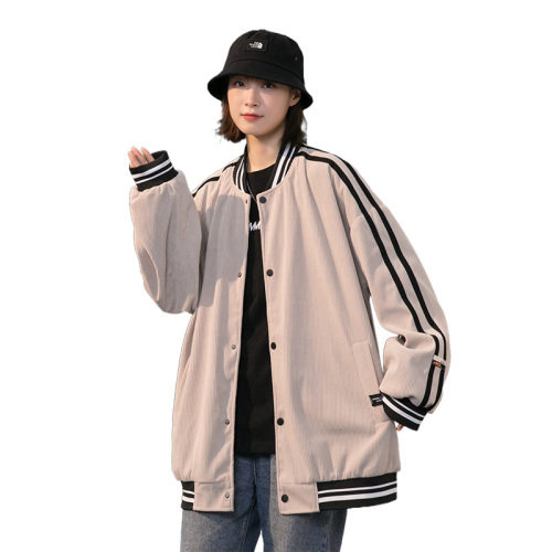 2023秋季新款港风针织开衫立领棒球服夹克潮流外套JK2058-P70,男装夹克,星座109
