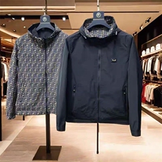 (网络图慎用有大货)潮牌秋季双面夹克男士休闲313B-JK2502-P100，男装夹克，星座313B