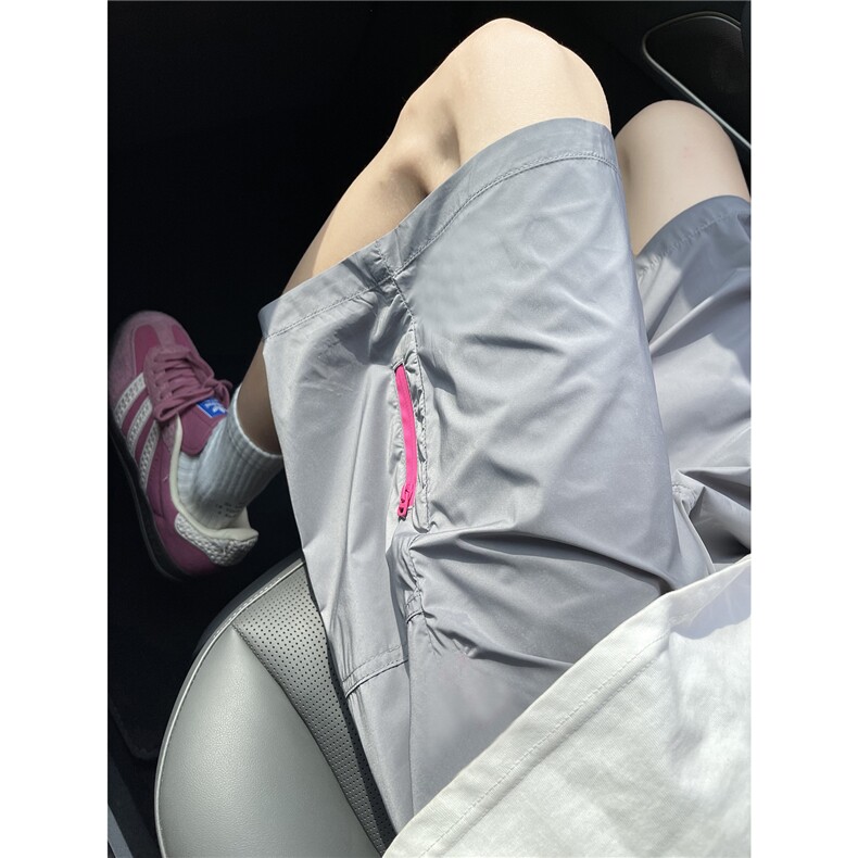 【主推】XZ612-K790-P35控49薄款短裤沙滩裤速干冰丝情侣五分裤,男装牛仔裤,星座612
