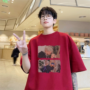 已注册直播抖音重磅280克TB4323批28纯棉短袖T恤220克T4323P23图片