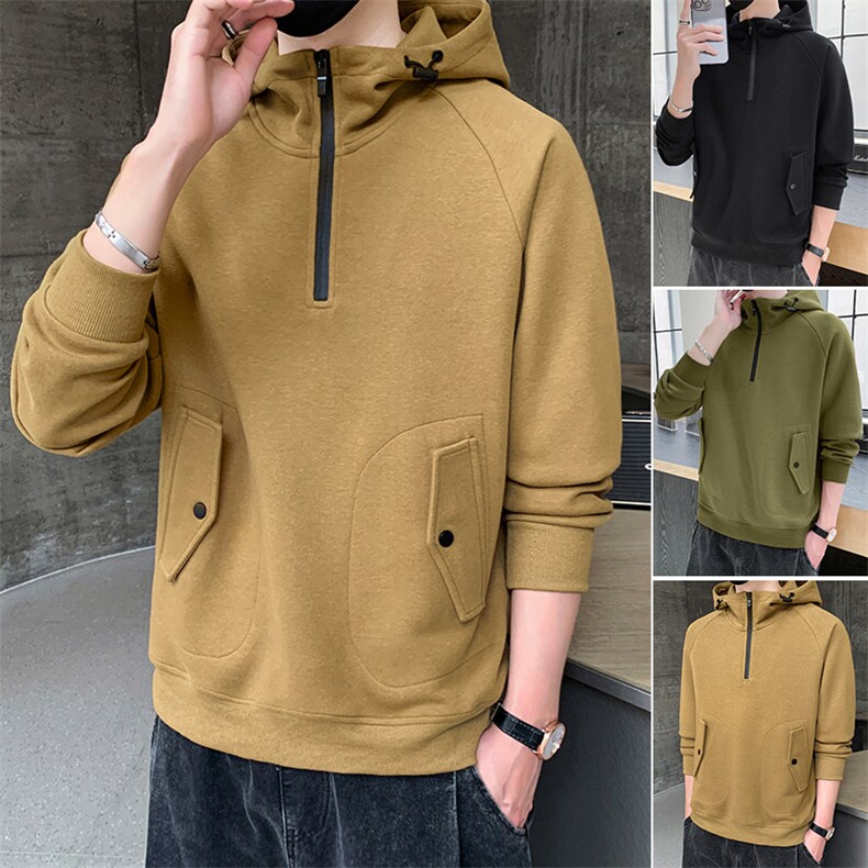 M-8XL秋季大码胖男生时尚休闲连帽个性拼接卫衣男98,男装卫衣,星座209