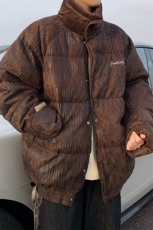 棉衣男士复古美拉德加厚棉衣棉服225-2-Y211-P155控198，男装棉衣，星座225-2