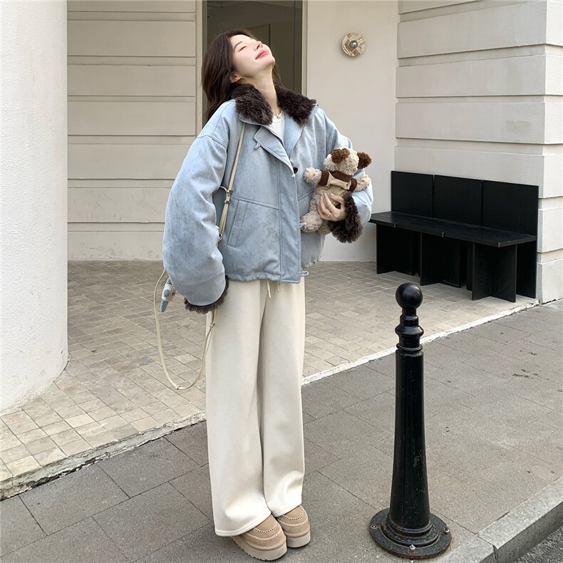 50绒！麂皮绒羽绒服R2C086-2623P235K368,女装羽绒服,2C086