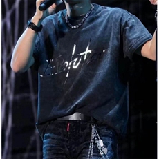 网图！谢霆锋演唱会同款T恤抖音得物可送样-EX50743-特批25，男装T恤，电商A061