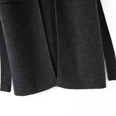 2025年秋季新款百搭女士带兜拴绳大衣，女装双面呢大衣，窄众羊绒