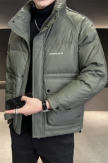 B3538671P140黑2025年立领冬季新款男格纹皮料外套【非标】，女装短外套，电商B353