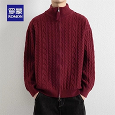 1506-1/MY871/P82男士户外休闲百搭针织开衫2026秋季新款时尚简约，男装卫衣，星座1506-1