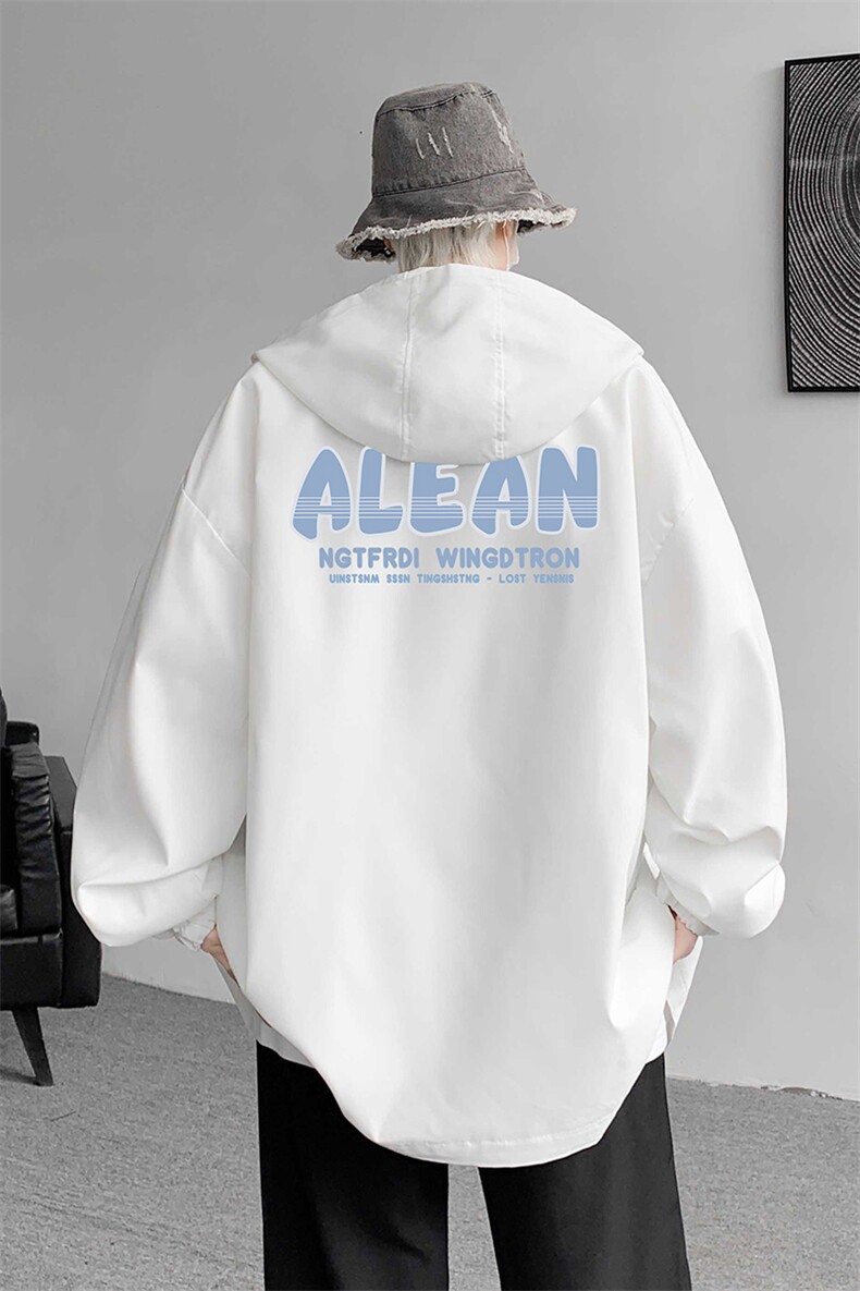 连帽夹克男大码胖子棒球服上衣外套JK65291-P45,男装夹克,电商A040