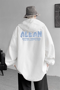 连帽夹克男大码胖子棒球服上衣外套JK65291-P45图片