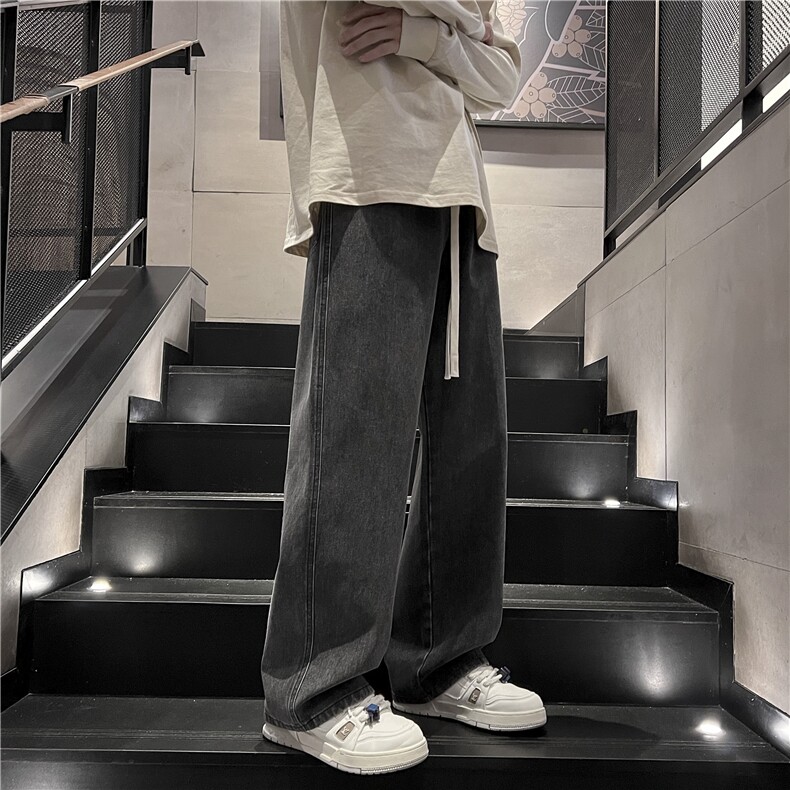 冬季加绒加厚牛仔裤男棉裤秋裤保暖抗寒宽松直筒裤子110-1-P45,男装牛仔裤,星座1006-1