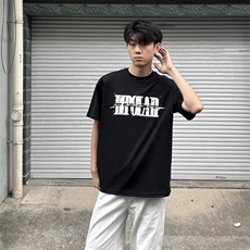 万针全刺绣工艺抖音得物高品质260克重磅纯棉双纱美式高街短袖T恤，男装T恤，电商A486-1