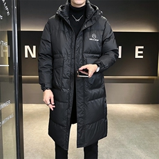 长款男冬季2025新款连帽加厚防寒服外套A313-8808-P285，女装短外套，电商A313