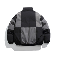 2026冬季新款男装日系潮牌撞色宽松休闲棉服加厚外套MY370-F149，男装棉衣，电商A101（原外27）
