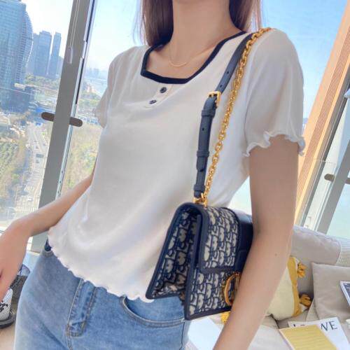 【现货】2021Tata-studio拼色T，女装，她她蜜制