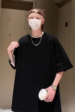 男装220g精梳棉纯棉设计感2025夏季新款显瘦短袖T恤TX601-特P22，男装T恤，电商A178