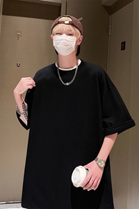 男装220g精梳棉纯棉设计感2025夏季新款显瘦短袖T恤TX601-特P22图片