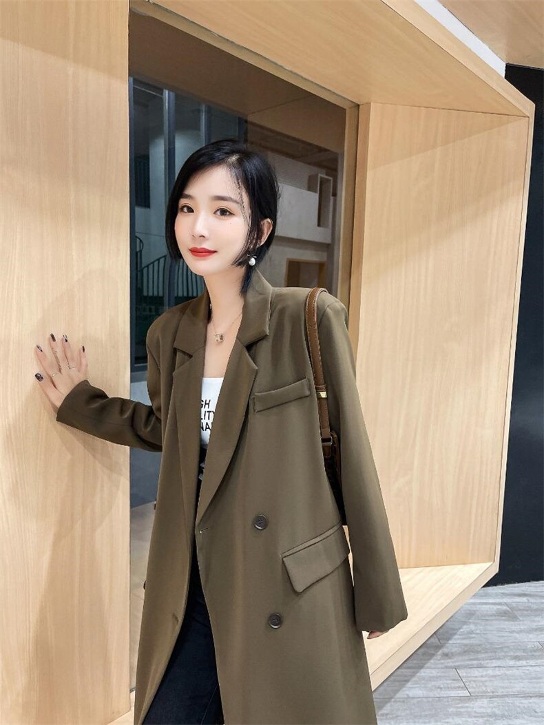 韩版长款西装，女装西装，Balance Studio