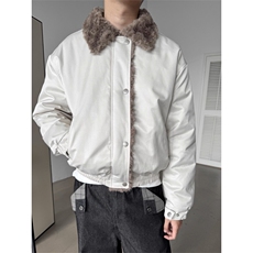 现货WT124-特P93恒温暖绒毛领天丝棉棉服棉衣，男装棉衣，星座1501-3