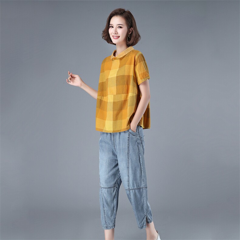 简约时尚潮流套装/套裙短袖2021年夏季宽松休闲优雅,女装套装/套裙,叶笙衣