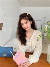 春装新款针织毛衣，女装针织衫/毛衣，她物