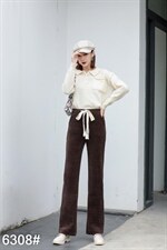 加绒直筒裤，其它，卡地莲