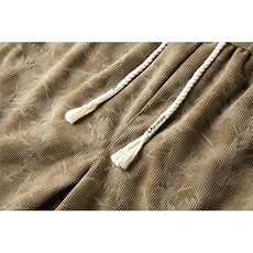 YK86036-P35加绒P40聚酯纤维冬季加绒灯芯绒卫裤，男装休闲裤，电商A086-1