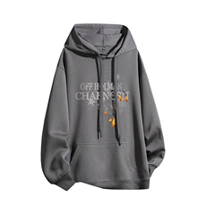 得物供货、复合重磅420克现货连帽卫衣宽松HD019-1-HML487-特P45，男装卫衣，电商019-1