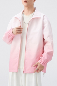 秋季宽松两面穿夹克男渐变立领上衣外套DSA157B-JK7906-P68图片