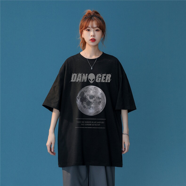 中性夏季潮牌时尚情侣百搭圆领短袖T恤T1041P25控38,男装T恤,A247A
