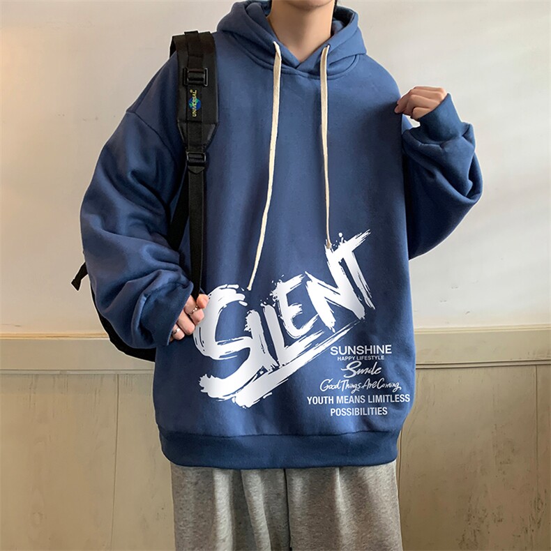 连帽卫衣男大码运动服帽衫外套WY2343-P35,男装卫衣,电商A040