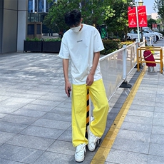 25年春季水洗高街vibe直筒宽松阔腿五色牛仔裤NZ2310-P55控78，男装牛仔裤，星座1002-1