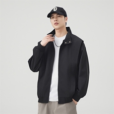 户外夹克男立领纯色上衣冲锋衣外套DSA157B-JK7868-P70，男装夹克，电商A157B