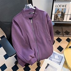 飞行员拉链夹克男生解构高街hiphop潮运动风棒球服外套S609P70，男装夹克，星座1116-2