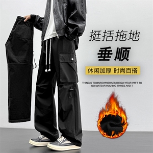 美式加绒工装裤登山冲锋裤直筒休闲裤JRK720加绒特批43