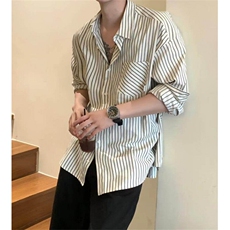线条衬衫，简约舒适又百搭，网图-A061-AC01500-特P40，男装衬衫，电商A061