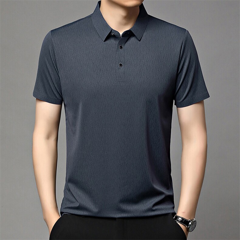 BGW602506春夏男士新款短袖T恤青年修身翻领体恤休闲POLO衫图片
