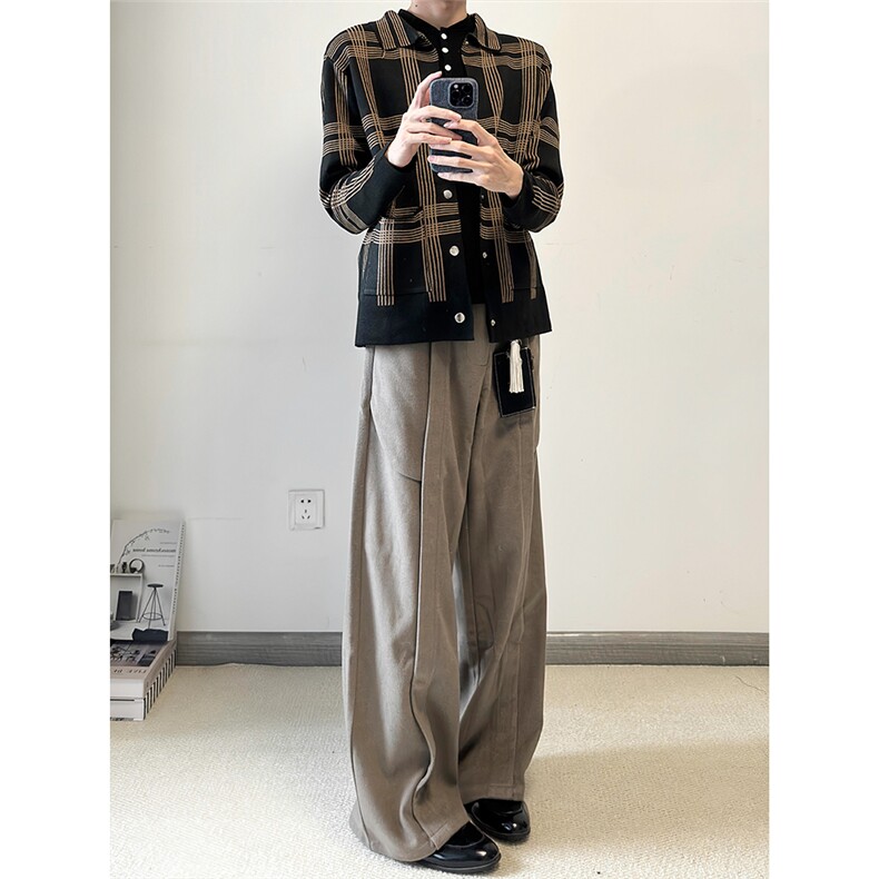 老钱风提花针织开衫外套W1802/特P55,女装短外套,电商B350