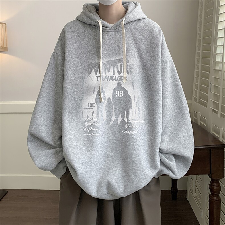 8XL连帽卫衣男大码胖子帽衫大号运动服WY2374-P35,男装卫衣,电商A040
