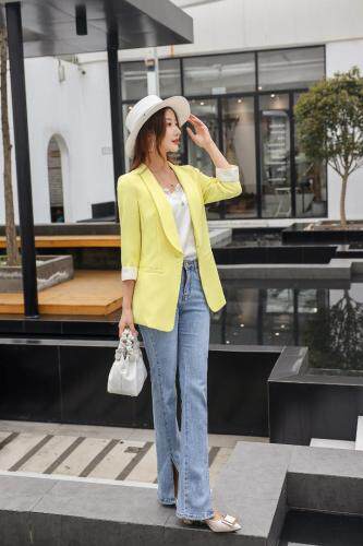 薄款小西装，女装西装，倾爽