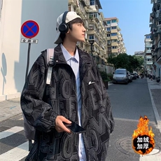 男加绒灯芯绒2023新款长袖夹克外套A62RP62，男装夹克，星座1116-2