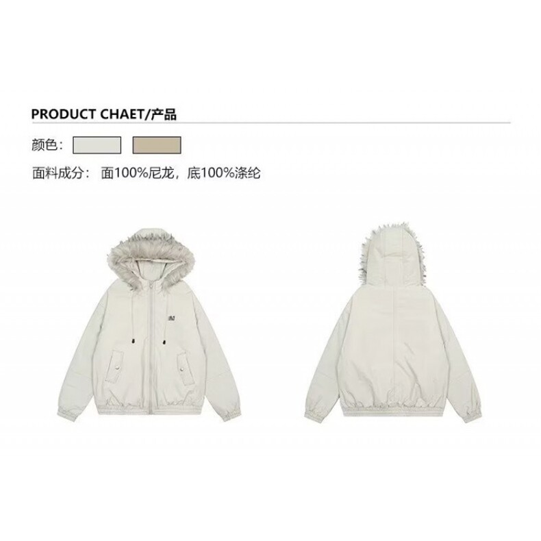 1506-1/GZ550/P822025冬季美式飞行夹克牛角扣毛领连帽棉服,男装夹克,星座1506A